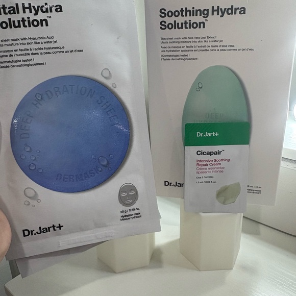 Dr Jart Other - Dr. Jart+ Bundle! 4x Deep Hydration  Sheet Mask, 5x Soothing Hydra Sheet Mask